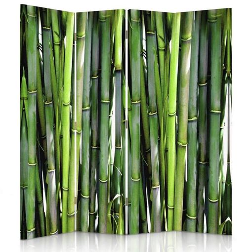 Biombo Bamboo - Separador De Ambientes Cm. 145x180 (4 Paneles) con Ofertas  en Carrefour