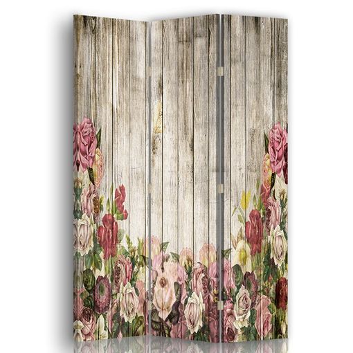 Comercialización Júnior guapo Legendarte - Biombo Jardín De Rosas En Madera - Separador De Ambientes Para  Interiores Cm. 110x150 (3 Paneles) con Ofertas en Carrefour | Ofertas  Carrefour Online