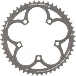 Campagnolo Plato Athena 50 Dientes 5 Brazos 110 Bcd 11v Negro