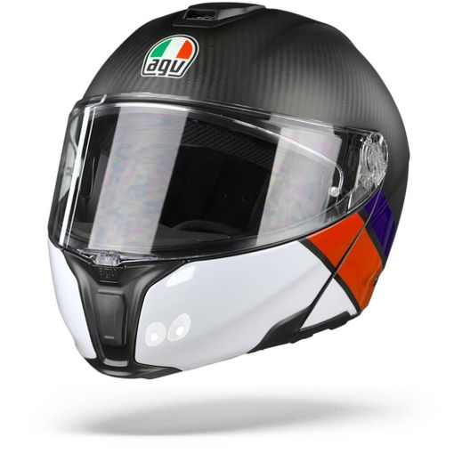 AGV Sportmodular Carbon HI-VIS Casco - mejores precios ▷ FC-Moto