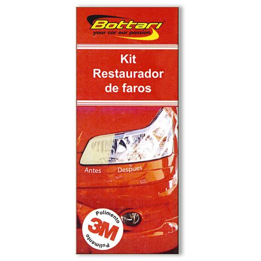 Restaurador De Faros 3m Kit Pulidor De Faros Para Auto