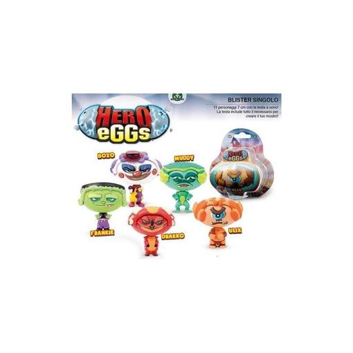 Hero Eggs Blister 1 Figura