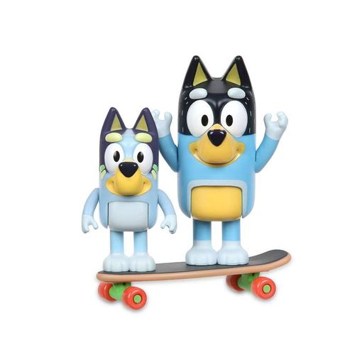 Figura Bluey 6 Cm Pack 2 Figuras 4 Mod. Sdos. (famosa - Bly00000