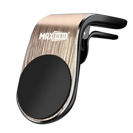 Soporte Coche Magnético Para Smartphone Fijación Rejilla Ventilación Max Excell