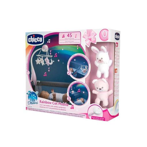  Chicco 63956 Cochecito doble para muñecas de bebé, pequeño,  rosa : Bebés