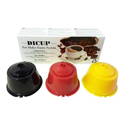 Dicup - Cápsulas Recargables Compatibles Dolce Gusto