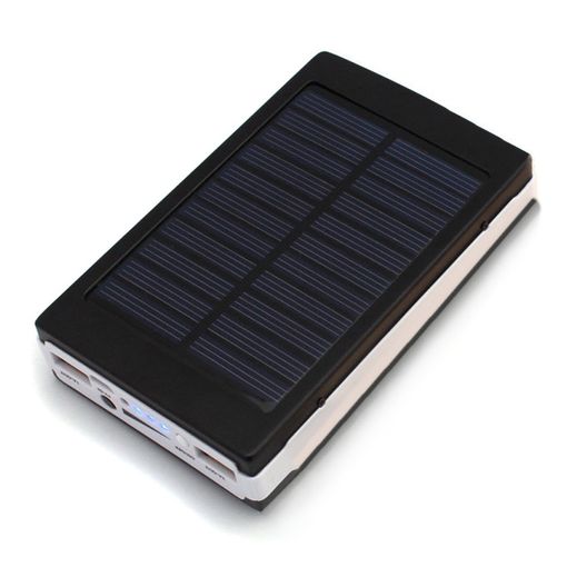 Bateria Externa Solar Led Powerbank Celular 9000mah + Envio