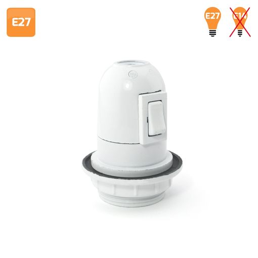 Portalámparas E27 De Color Blanco Eco con Ofertas en Carrefour