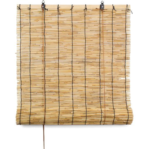 Biombo De Bambú Hilo De Algodón Madera Pino Homcom 180x180 Cm-natural con  Ofertas en Carrefour