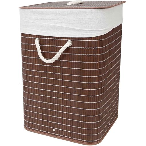 Cesta Plegable Para Ropa Con Tapa - L 35 X A 35 X H 58 Cm con Ofertas en  Carrefour