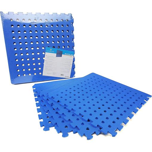 Alfombra Puzzle 4 Piezas 50x50 - Azul Agujeros Ofertas en | Ofertas Carrefour Online
