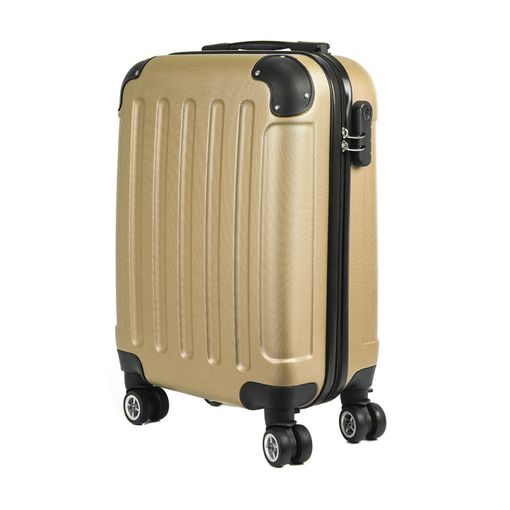 Maleta Para Cabina Equipaje De Mano Viajar En Avión Rigida Viaje 4 Ruedas  360º Giratorias Verde Agua Oferta (52x32x20cm) con Ofertas en Carrefour