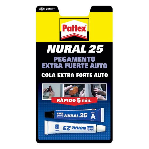 ▷ Chollo Pack x2 Pegamento transparente Pattex Nural 92 reparador de  plásticos por sólo 7,39€ (33% de descuento)