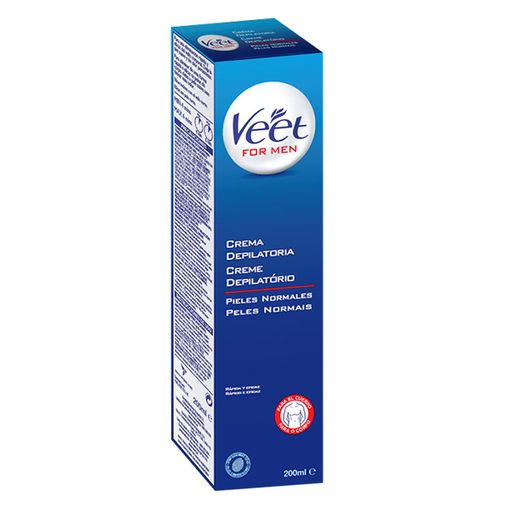 Crema depilatoria corporal Veet Men piel normal 200 ml