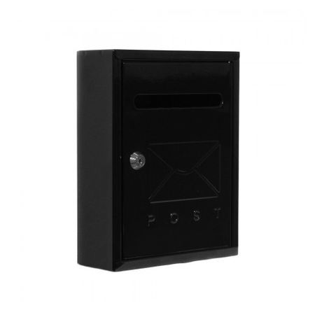 BUZON EXTERIOR ACERO HOME NEGRO - [MEJOR PRECIO 2023] Ferreteria Illanes