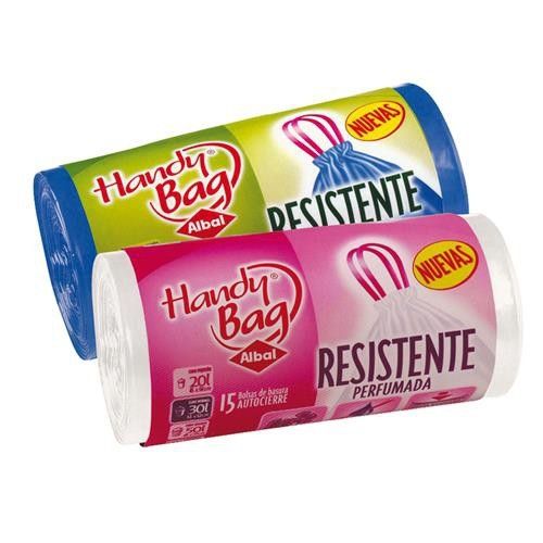 BOLSAS BASURA 30L. PERFUMADA 15 UN.