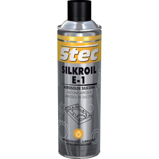 Aceite Lubricante Silicona Antiadherente Silkroil E1 Stec 500 Ml