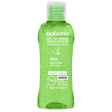 Babaria Gel De Manos Hidroalcohólico Aloe 50 Ml con Ofertas en