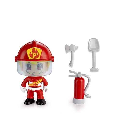 Pinypon Action 700014733d. Figura. Modelo Bombero.