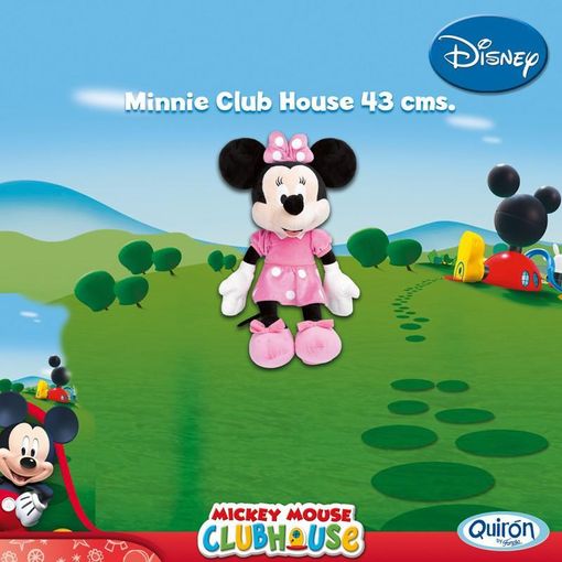 Peluche Disney Minnie Club House 43 cm ( Peluche Minnie )