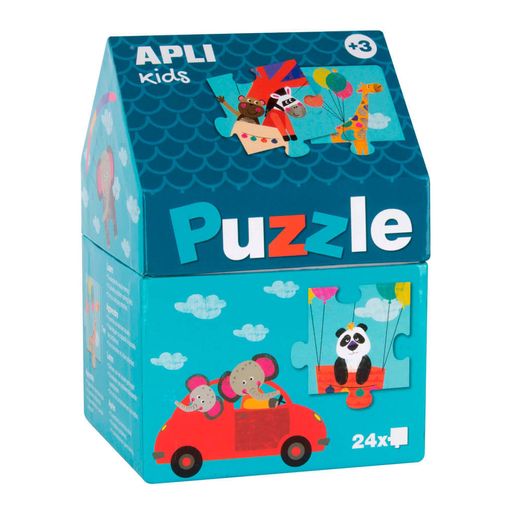 Puzle Casita Safari Apli Kids 24 Piezas