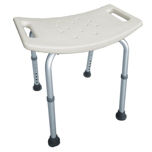 Taburete de inodoro con escalón Kalajoki ajustable en altura bambú