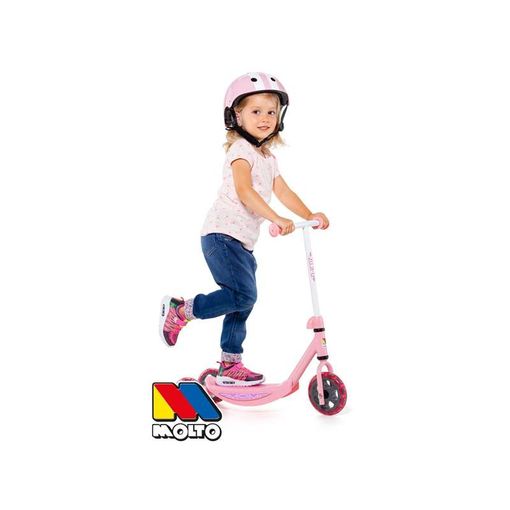 Patinete Niños 3 A 6 Años Scooter Plegable Y Ajustable Color: Rosa con  Ofertas en Carrefour