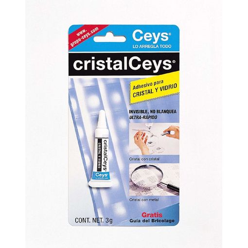 Pegamento Cristal - Ceys - 501031 - 3 Cm3.. con Ofertas en