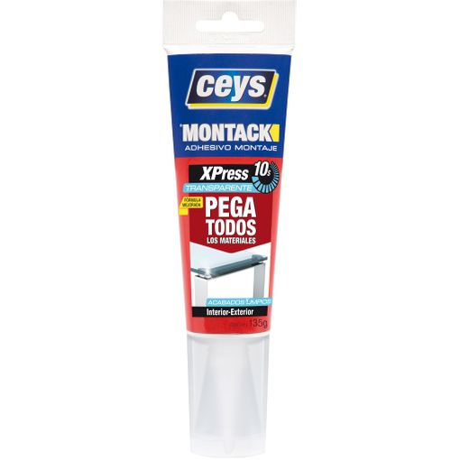 Adhesivo De Montaje Ceys Montack Invisible 135g con Ofertas en Carrefour