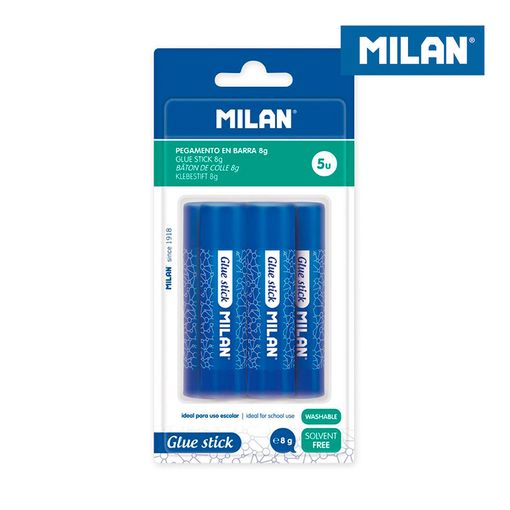 Barra pegamento milan 40gr - Material de oficina, escolar y papelería