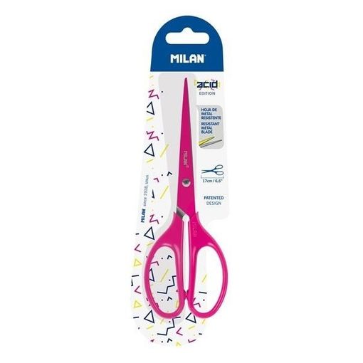 Milan Tijeras Acid Edition 17cm Blister Rosa