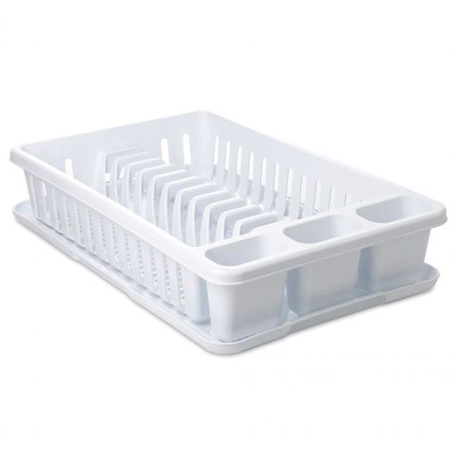 Escurreplatos 2 Alturas Con Bandeja De Plástico 30,3x8,5x44,5 Cm con  Ofertas en Carrefour