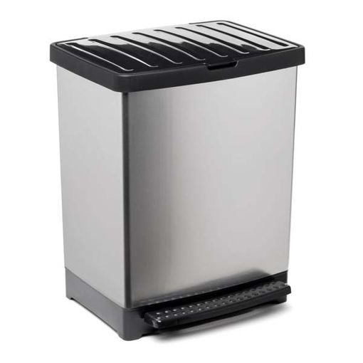 Tatay Cubik - Cubo De Basura 23l Con Apertura A Pedal. Blanco con Ofertas  en Carrefour