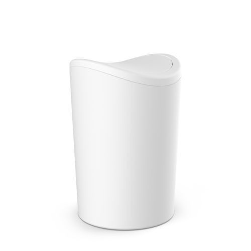 Cubo Baño Con Basculante 6 Litros Blanco 4470101 con Ofertas en Carrefour | Ofertas Carrefour Online