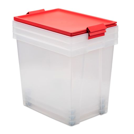 Caja de Ordenación con Tapa CARREFOUR HOME 5 l - Transparente