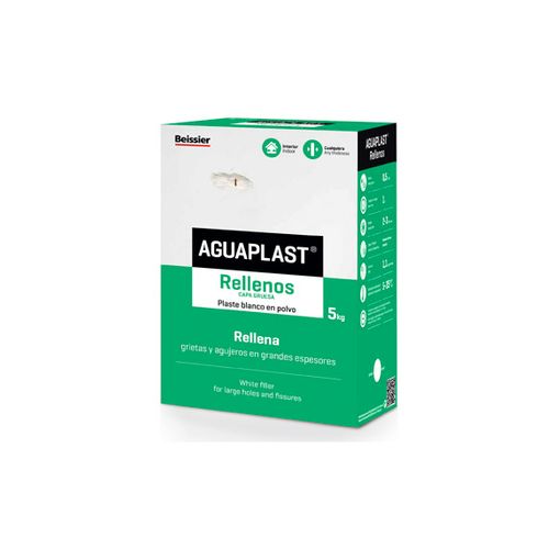 Beissier Aguaplast Masilla plástica (Blanco, 1 kg)