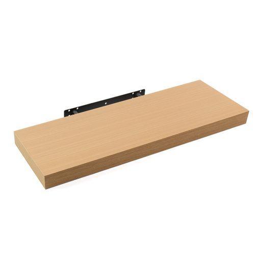 Estante Pared Madera Natural 120 Cm con Ofertas en Carrefour