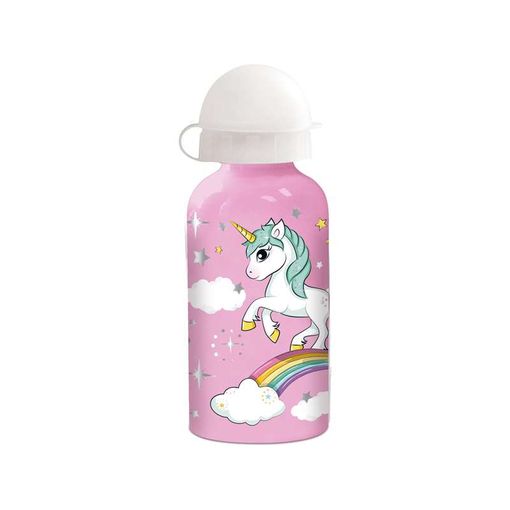 Botella de aluminio para niños - cantimplora infantil - botella de agua  reutilizable de 400 ml de Frozen