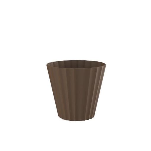 Maceta 18 X 16 Cm Doric Plastiken Bronce
