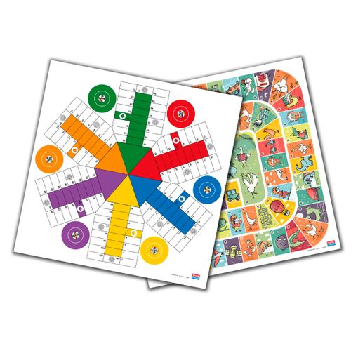 Juego 6 Cubiletes Y Fichas Parchis con Ofertas en Carrefour