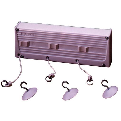 Tendedero extensible plegable de pared 3.6 metros 5 cuerdas