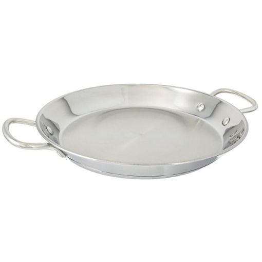 Paellera de Acero Inoxidable Guison EL CID, paellera de distintas medidas  28 - 50 cm, paella, paellera valenciana, acero inoxidable 18/10, apta para  inducción, para todo tipo de cocina, con asas para fácil manejo - AliExpress