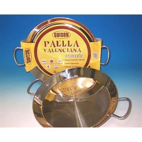 Venta online de PAELLERA INOX 32CM GUISON INDUCCION - 74032