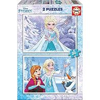 Frozen 16847. Puzzle 2x20 Piezas.
