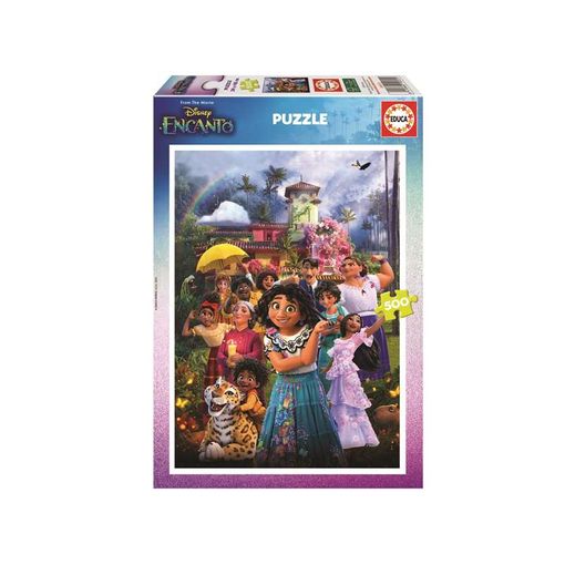 Disney Encanto  Puzzle De 500 Piezas. Medida Aproximada Una Vez Montado:  34 X 48 Cm.