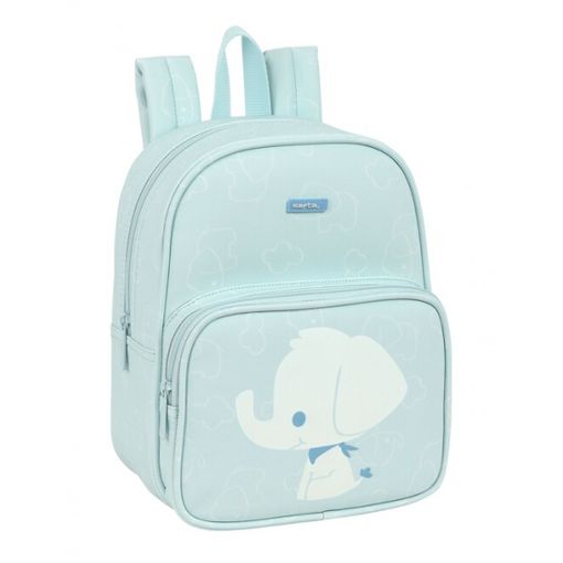 Mochila Guarderia Adaptable Carro Con Bolsillo Safta Preescolar Elefante  22x27x10cm con Ofertas en Carrefour