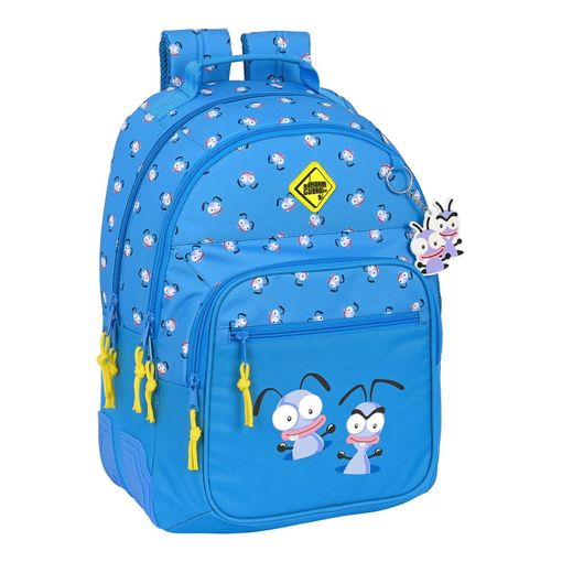 Mochila Escolar El Hormiguero Azul (32 X 42 X 15 Cm) con Ofertas en  Carrefour