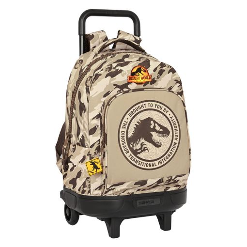 Mochila Escolar Con Ruedas Jurassic World Dominion Marrón X 45 X 22 Cm) con Ofertas Carrefour | Ofertas Carrefour Online