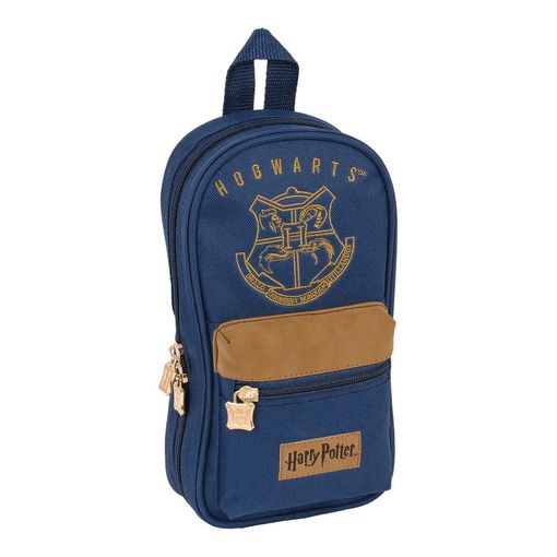 Mochila Escolar Con Ruedas Harry Potter Magical Marrón Azul Marino (32 X 43  X 14 Cm) con Ofertas en Carrefour