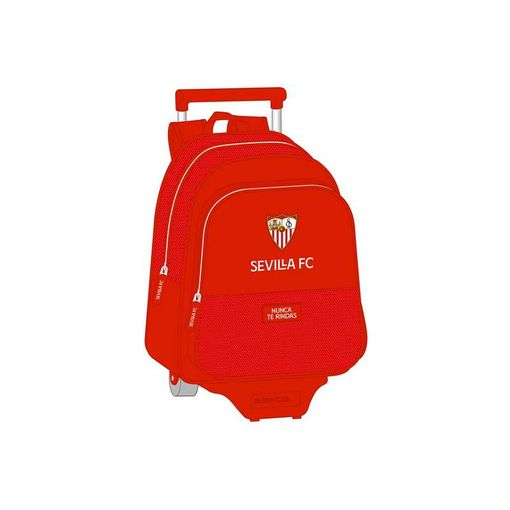 Mochila Escolar Con Ruedas Sevilla Fútbol Club Rojo (22 X 27 X 10 Cm) con  Ofertas en Carrefour